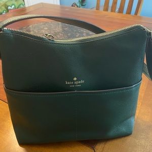 Beautiful Hunter Green Kate Spade Purse.